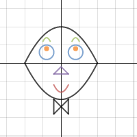 Johnathan Happy face | Desmos