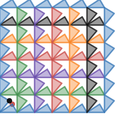 Tessellation with color | Desmos