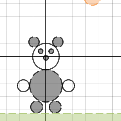 Panda Bear :) (Circle Project) | Desmos