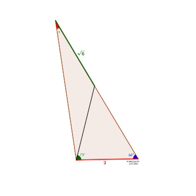 Missing Angle = 22.5°| Desmos