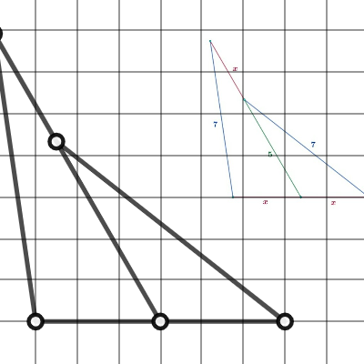 X = AE = BC = DE = 3 | Desmos