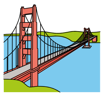 Golden Gate Bridge graph | Desmos