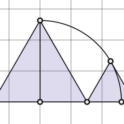 Shaded = 5 Square Units | Desmos