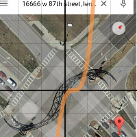 Traffic Pole Polynomial Graph, 87th & Renner, Lenexa, Kansas| Desmos