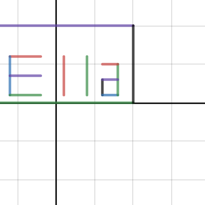 My Name Graph #2-Ella Jacobs | Desmos