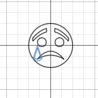 frowny face | Desmos