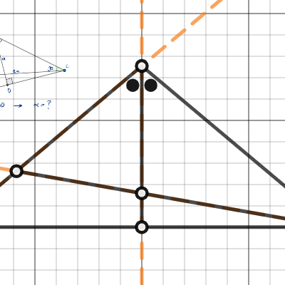 BAC = X = 50° | Desmos