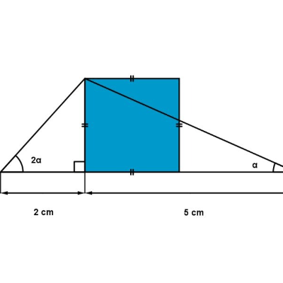 Blue Area = 5 Square Units | Desmos