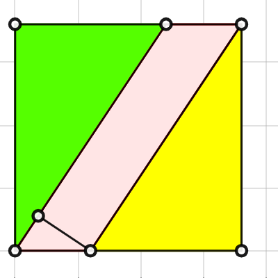 Total = 13 Square Units | Desmos